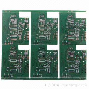 Double-sided PCB with 0.16mm of Board Thickness and Peelable Mask
